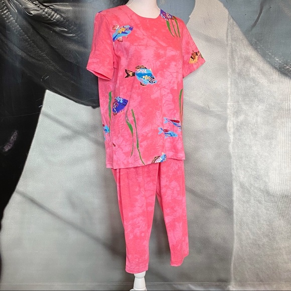 Coconut Bay matching set. painted on front and back. - Picture 5 of 10